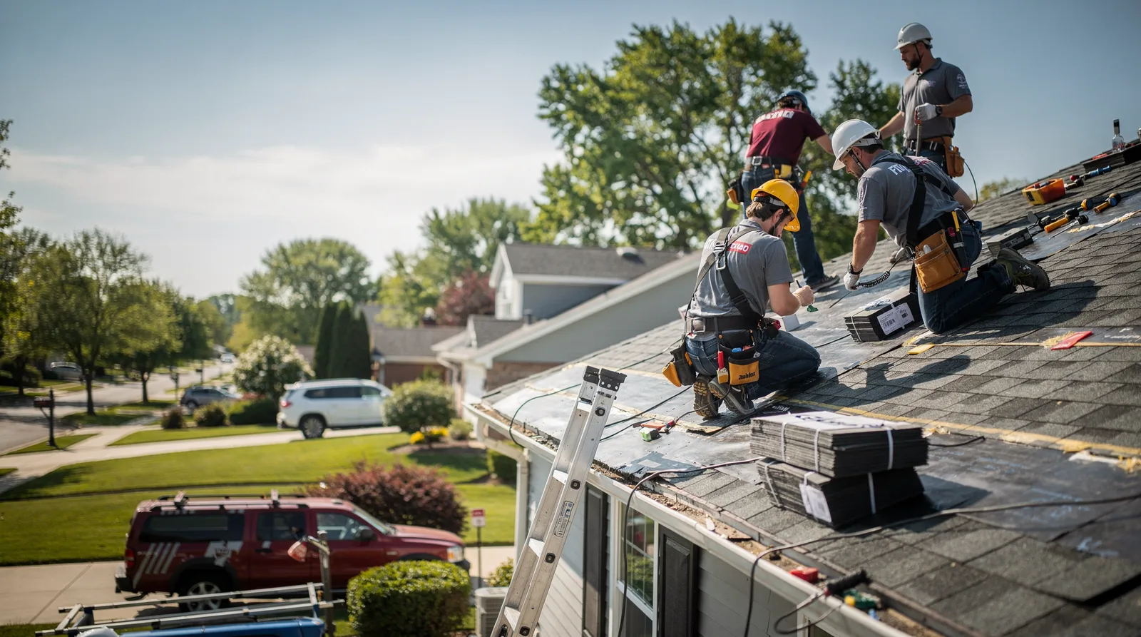 Roof Repair in Blaine, ME around you